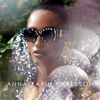 Anna Karin Karlsson Sunglasses Exclusive to I-Topian Optical. Anna Karin Karlsson Lucky Goes to Vegas in Black White Zebra. Cat-Eye Sunglasses  Bejewelled With Bespoke Swarovski Crystals. The AK Logo Is Plated In Real 24K Gold. I-Topian Optical Fort Myers Naples. 