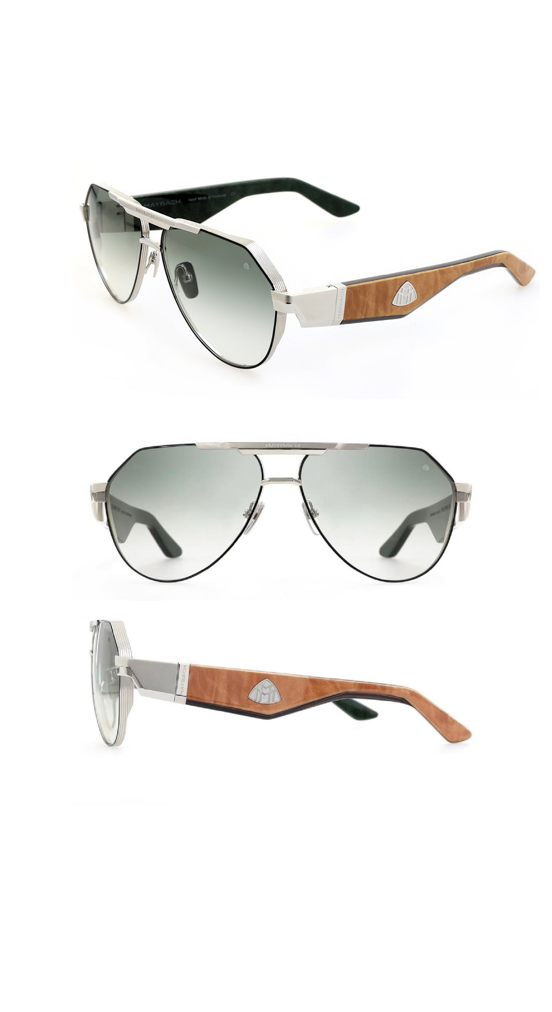 Maybach Limited Edition The King Sunglass in Platinum. Available exclusively I-Toian Optical Fort Myers and Naples. 