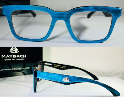 Rare Maybach Colorways Found Only at I-Topian Optical  The Chairman I in Turquoise Buffalo Horn